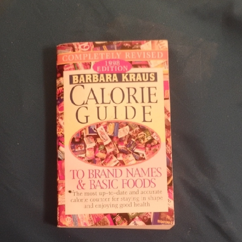 Barbara Kraus Calorie Guide - 1989 Edition